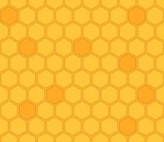 Yellow, orange beehive background. Honeycomb, bees hive cells pattern. Bee honey shapes. Vector geometric seamless texture symbol. Hexagon, hexagonal raster, mosaic cell sign or icon. Gradation color.