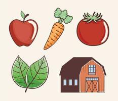 Eco friendly icons vector