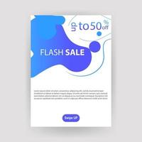 Flyer Flash Sale for Promotion product