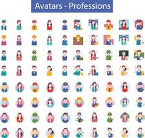 People doing different professions vector