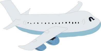 Illustration of a airplane vector art