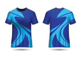 T-Shirt Sport Design. Racing jersey Vector