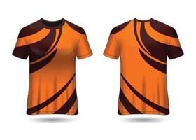 T-Shirt Sport Design. Racing jersey Vector