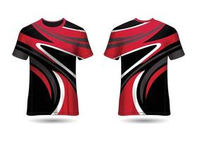 T-Shirt Sport Design. Racing jersey Vector