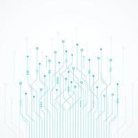 Abstract Technology Background, circuit board pattern, microchip, power line vector