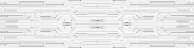 fondo de tecnología abstracta, patrón de placa de circuito, microchip, línea eléctrica vector