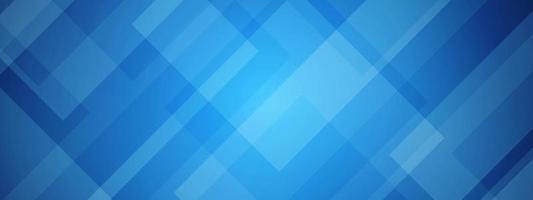 Abstract blue technology overlapping rectangle design, digital network background, blank space vector