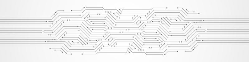 Abstract Technology Background, circuit board pattern, microchip, power line vector