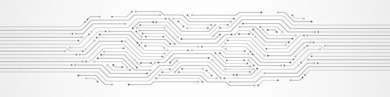 Abstract Technology Background, circuit board pattern, microchip, power line vector