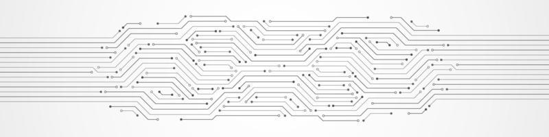 Abstract Technology Background, circuit board pattern, microchip, power line