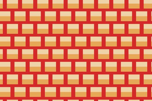 Vector seamless pattern, abstract texture background, repeating tiles, three colors
