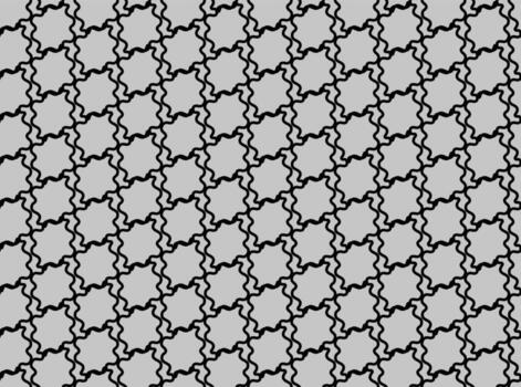 Vector seamless pattern, abstract texture background, repeating tiles, two colors