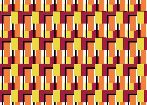 vector de patrones sin fisuras, textura de fondo abstracto, azulejos repetidos, cinco colores