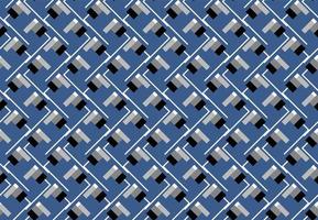 Vector seamless pattern, abstract texture background, repeating tiles, five colors