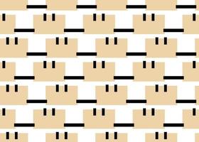 Vector seamless pattern, abstract texture background, repeating tiles, three colors