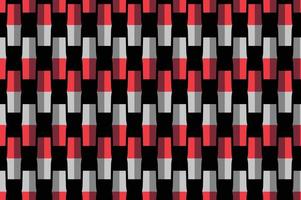 Vector seamless pattern, abstract texture background, repeating tiles, five colors