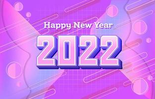 Bright and Colorful Bright New Year Background vector