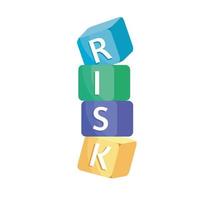 blocks with risk word vector