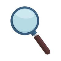 magnifying glass tool vector