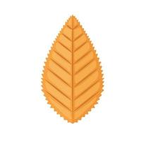 icono de hoja de otoño vector