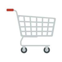 icono de carrito de compras vector