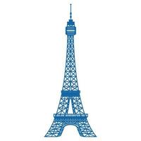 Paris eiffel tower vector