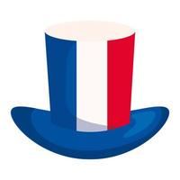 French hat icon vector