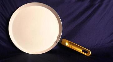 Pots and pans. Set of cooking kitchen utensils and cookware. photo
