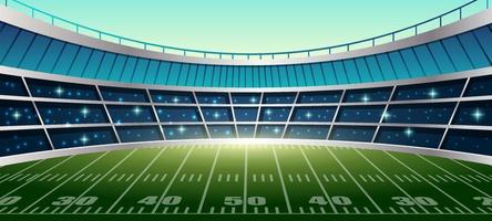 fondo del estadio del super bowl vector