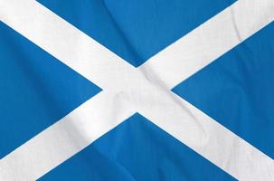 Fabric Flag of Scotland photo