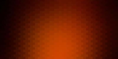 Dark Orange vector backdrop with rectangles.