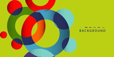 Circle Vector Design For Banner Print and Wallpaper Background