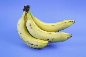 comida de plátanos maduros foto