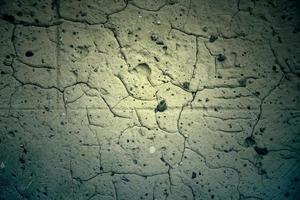 Cracked mud wall photo