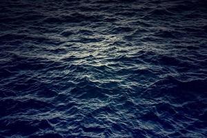 Waves in sea waters photo