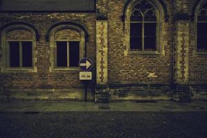 Typical bicycle in Bruges photo