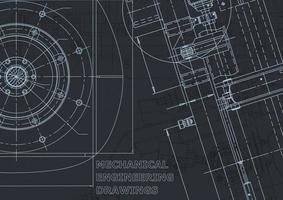 sistemas de diseño asistido por computadora. Plano. estilo oficial vector