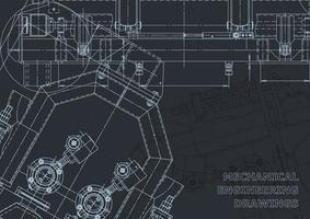 sistemas de diseño asistido por computadora. Plano. estilo oficial vector