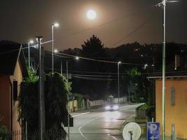 Street at night photo