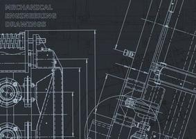 Computer aided design systems. Blueprint. Official style vector