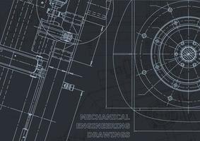 sistemas de diseño asistido por computadora. Plano. estilo oficial vector