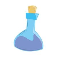 spell potion bottle vector