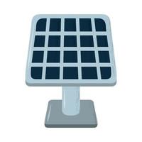panel solar ambiental vector