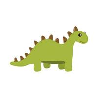 dinosaur toy icon vector