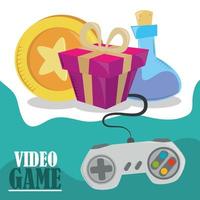 video game poster vector