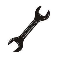 wrench tool mechanical vector