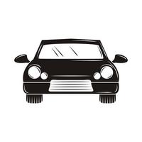 front view car vector