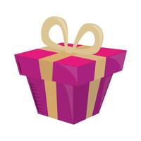 gift box with bow vector