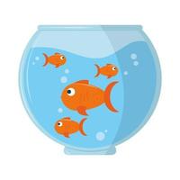 fishes in the bowl vector