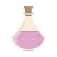 bottle of liquid essence vector